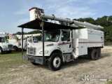 (Thonotosassa, FL) Altec LR758, Over-Center Bucket Truck mounted behind cab on 2015 Freightliner M2 