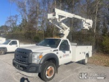 (Opelika, AL) Versalift SST37EIH, Articulating & Telescopic Bucket Truck mounted behind cab on 2013 