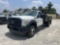 (Villa Rica, GA) 2016 Ford F450 Flatbed Truck Runs & Moves) (Check Engine Light On, Front Bumper Dam