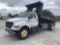 (Villa Rica, GA) 2000 Ford F650 Flatbed/Dump Truck Runs, Moves & Dump Operates) (Body/Paint Damage