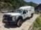 (Hanover, WV) 2015 Ford F550 4x4 Extended-Cab Chipper Dump Truck Wrecked, Not Running, Condition Unk