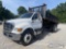 (Kodak, TN) 2015 Ford F750 Dump Flatbed Truck Runs, Moves & Operates) (Check Engine Light On, Cracke