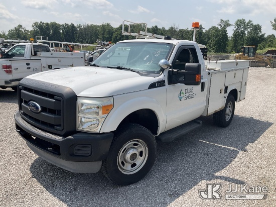 (Verona, KY) 2012 Ford F350 4x4 Enclosed Service Truck, (Duke Unit) DEALER ONLY-TITLE ISSUE FOR NON