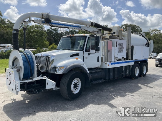 (Ocala, FL) Vac-Con V312LHAD, Vacuum Excavation System mounted on 2006 International 7400 T/A Flatbe
