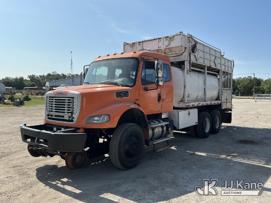 (Tampa, FL) 2009 Freightliner M2 112 T/A Extended-Cab Spray Truck Runs & Moves)(PTO Engages, Spray U