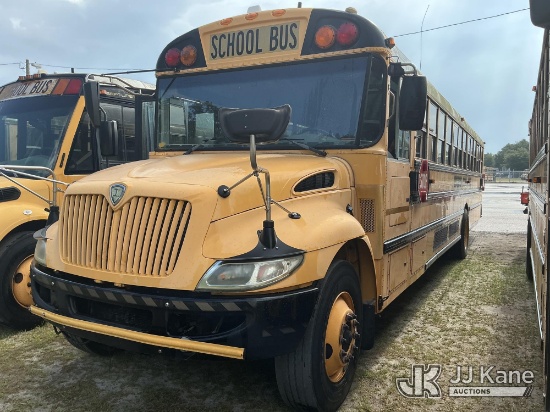(Tampa, FL) 2012 International 3000 School Bus Hillsborough County School Board Unit) (Not Running C