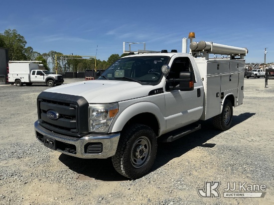 (China Grove, NC) 2016 Ford F350 4x4 Service Truck Runs & Moves