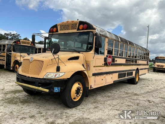 (Tampa, FL) 2009 International 3000 School Bus Hillsborough County School Board Unit) (Runs & Moves,