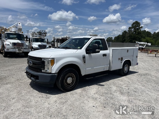 (Chester, VA) 2017 Ford F250 Service Truck Runs & Moves) (Check Engine Light On