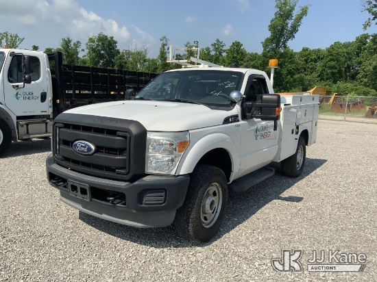 (Verona, KY) 2013 Ford F350 4x4 Enclosed Service Truck, (Duke Unit) DEALER ONLY-TITLE ISSUE FOR NON