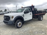 (Villa Rica, GA) 2018 Ford F450 Flatbed/Dump Truck Runs & Moves) (Dump Condition Unknown, Transmissi