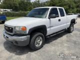 (Ocala, FL) 2006 GMC Sierra 2500HD 4X4 Extended-Cab Service Truck Runs & moves) (Check Engine Light