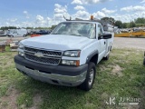 (Tampa, FL) 2005 Chevrolet Silverado 2500HD Enclosed Service Truck Not Running, Condition Unknown) (