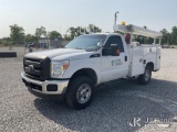 (Verona, KY) 2016 Ford F350 4x4 Service Truck, (Duke Unit) Runs & Moves