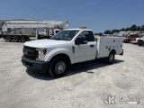 (Chester, VA) 2018 Ford F250 Service Truck Runs & Moves) (Bins & Bed Full of Pipe/Fittings