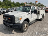 (Verona, KY) 2015 Ford F350 SD 4x4 Service Truck, 8-cyl gas, Auto, A/C, (257,170 miles)