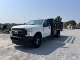 (Villa Rica, GA) 2017 Ford F350 4x4 Stake Truck Runs & Moves) (Paint Damage