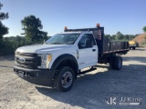 (Villa Rica, GA) 2017 Ford F450 Dump Truck Runs & Moves) (Dump Does Not Operate, Air Bag Light On, B