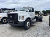 (Villa Rica, GA) 2018 Ford F750 Cab & Chassis Crank & Engine Lock Up) (Not Running, Bad Engine, Cond