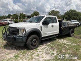 (Ocala, FL) 2018 Ford F550 Extended-Cab Pickup Truck Not Running, Condition Unknown, Missing Parts &