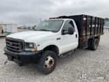 (Verona, KY) 2004 Ford F450 Stake Truck Runs & Moves) (Check Engine Light On, Rust/Body Damage