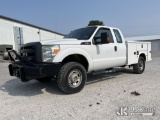 (Lexington, TN) 2015 Ford F350 4x4 Extended-Cab Service Truck, Municipal Owned Runs & Moves