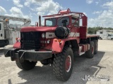 (Birmingham, AL) 1997 AM General Flatbed Truck Runs & Moves) (No Key, No Key Needed) (East Manatee F