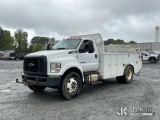 (China Grove, NC) 2016 Ford F750 URD/Flatbed Truck Runs & Moves) (Body Damage) (Seller States: Oil L