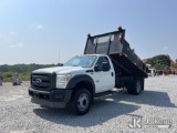 (Villa Rica, GA) 2016 Ford F450 Flatbed/Dump Truck Runs, Moves & Dump Operates