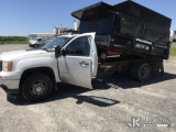 (Mount Airy, NC) 2013 GMC Sierra 3500HD 4x4 Chipper Dump Truck Runs, Moves & Dump Operates) (Minor B