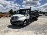 (Villa Rica, GA) 2006 International 4200 Flatbed Truck Runs & Moves) (ABS Light On, Body/Paint Damag
