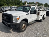 (Verona, KY) 2013 Ford F350 4x4 Service Truck Runs & Moves) (Paint Damage) (Electric Co Op Owned
