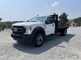 (Villa Rica, GA) 2018 Ford F450 Flatbed Truck Runs & Moves) (Seller State: Engine Knock