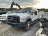 (Moncks Corner, SC) 2011 Ford F450 SD Crew-Cab Service Truck Runs & Moves) (Jump to Start, Check Eng
