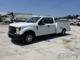 (Chester, VA) 2019 Ford F250 Service Truck Runs & Moves) (Check Engine Light On, Bins Full of Pipe/F