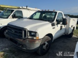 (Tampa, FL) 2004 Ford F350 SD Service Truck Hillsborough County School Board Unit) (Not Running, Con