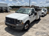 (Tampa, FL) 2004 Ford F350 Service Truck Hillsborough County School Board Unit) (Runs & Moves) (Body