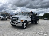(Villa Rica, GA) 2013 Ford F750 Reel Loader Truck Runs & Moves) (Check Engine/ABS Light On, Belt/Pul