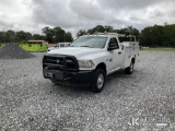 (Newport, TN) 2015 RAM 3500 4x4 Enclosed Service Truck Runs & Moves) (Check Engine Light On, Cracked