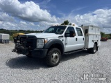 (Villa Rica, GA) 2015 Ford F550 4x4 Crew-Cab Service Truck, (GA Power Unit) Runs & Moves