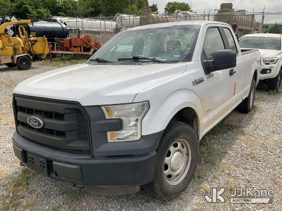 (Oklahoma City, OK) 2015 Ford F150 4x4 Extended-Cab Pickup Truck Not Running, Condition Unknown, No 