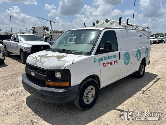 (Waxahachie, TX) 2007 Chevrolet Express G2500 Cargo Van Runs & Moves, Rough Transmission, Jump To St