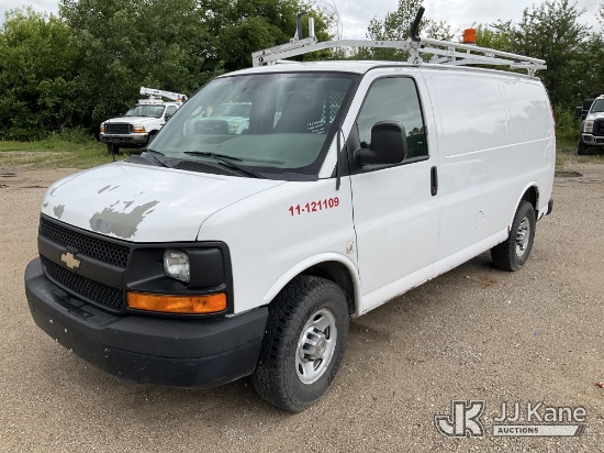 (Des Moines, IA) 2012 Chevrolet Express G2500 Cube/Service Van, Could Not Read Odometer Key Does Not