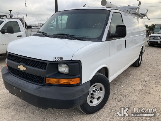 (Waxahachie, TX) 2015 Chevrolet Express G3500 Cargo Van, City of Plano Owned Runs & Moves