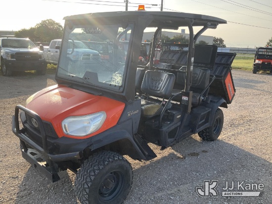 (Waxahachie, TX) 2017 Kubota RTVX1140 All-Terrain Vehicle No Title) (Runs & Moves) (Body Damage