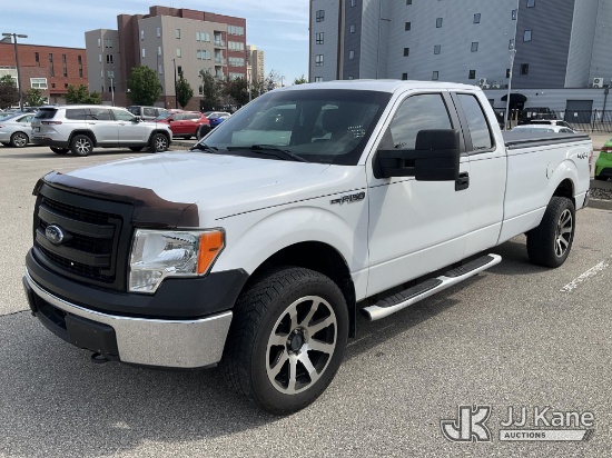 (Cedar Rapids, IA) 2014 Ford F150 4x4 Extended-Cab Pickup Truck Runs & Moves, Rebuilt Title