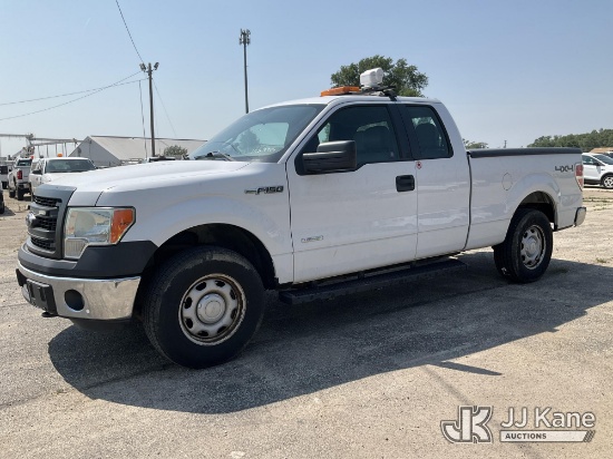 (South Beloit, IL) 2014 Ford F150 4x4 Extended-Cab Pickup Truck Runs & Moves) (Rust Damage