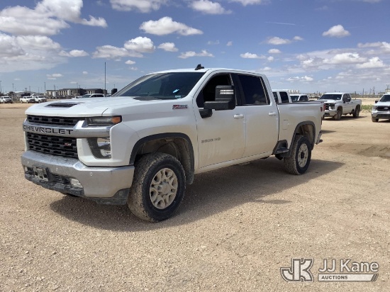 (Midland, TX) 2023 Chevrolet Silverado 2500HD 4x4 Crew-Cab Pickup Truck Runs & Moves) (TPS Light On,