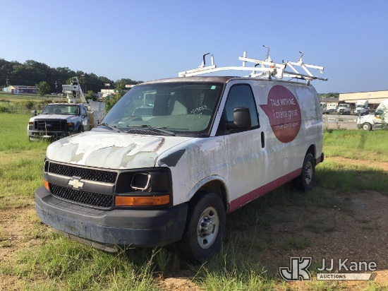 (Byram, MS) 2011 Chevrolet Express G2500 Cargo Van Runs & Moves) (Jump To Start, Missing Both Headli