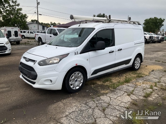 (South Beloit, IL) 2015 Ford Transit Connect Mini Cargo Van Runs & Moves) (Suspension/Steering Noise